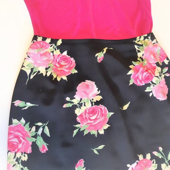 Smart Set 🌹 Floral Skirt - Picture 3 of 11